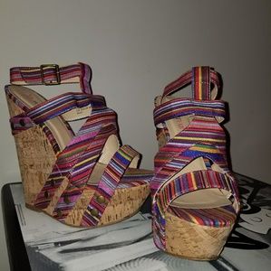 Heels Cork Wedges